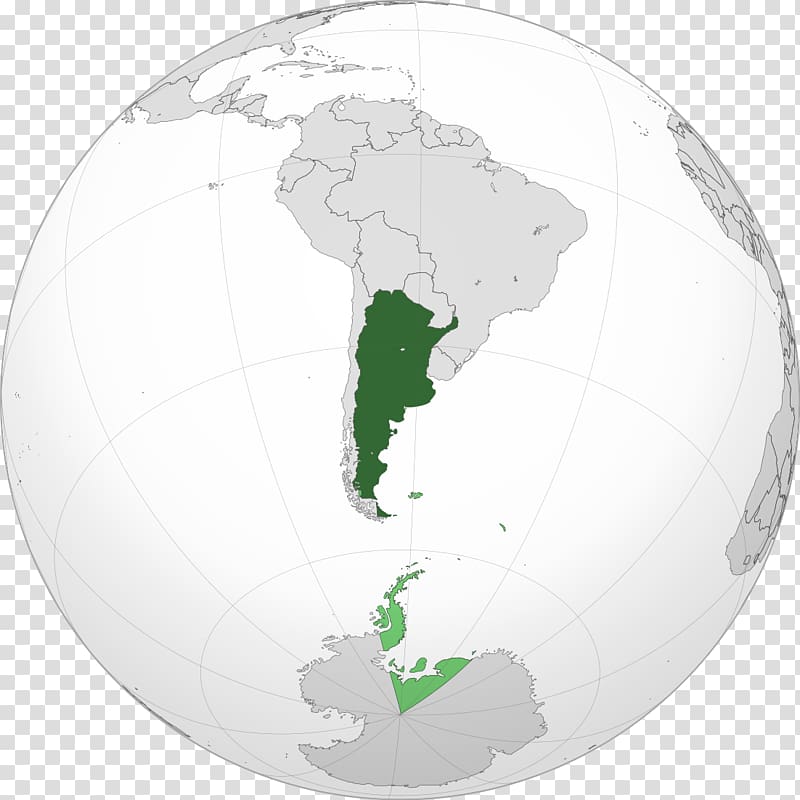 Argentina World map Falkland Islands, claims transparent background PNG clipart