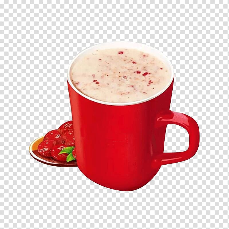 Cappuccino Coffee Milk Hot chocolate Drink, Warm milk dates transparent background PNG clipart