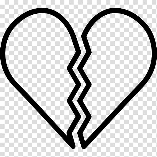 Broken heart Computer Icons , broken transparent background PNG clipart