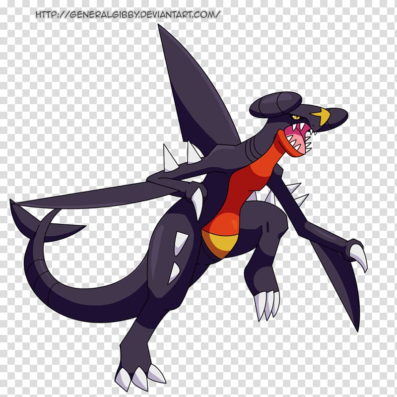 Dragon Pokémon Sun and Moon Garchomp Salamence, dragon transparent background PNG clipart