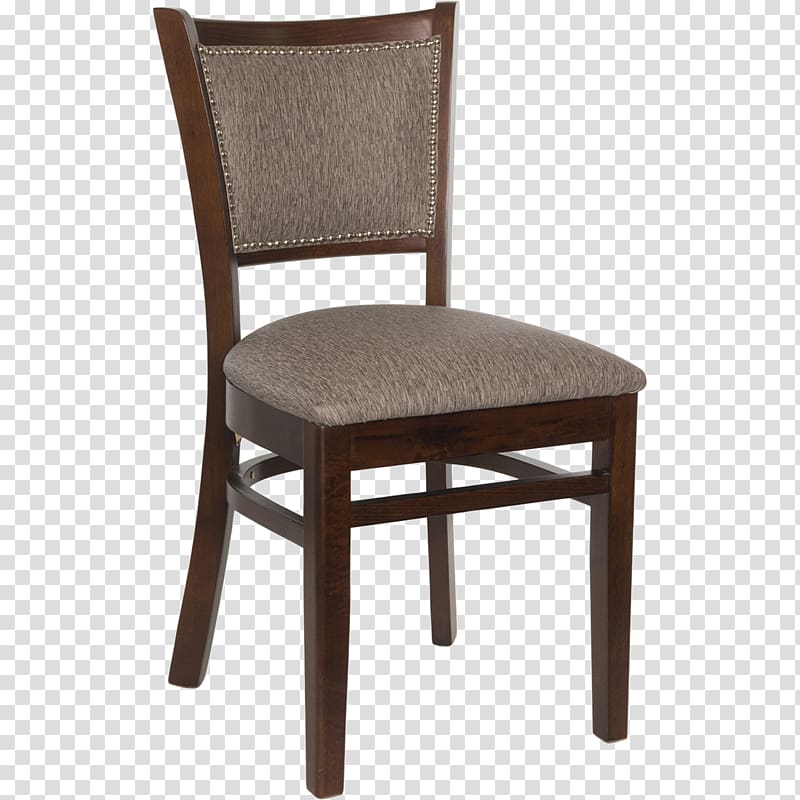 Chair Bar stool Restaurant Furniture Table, Wood back transparent background PNG clipart