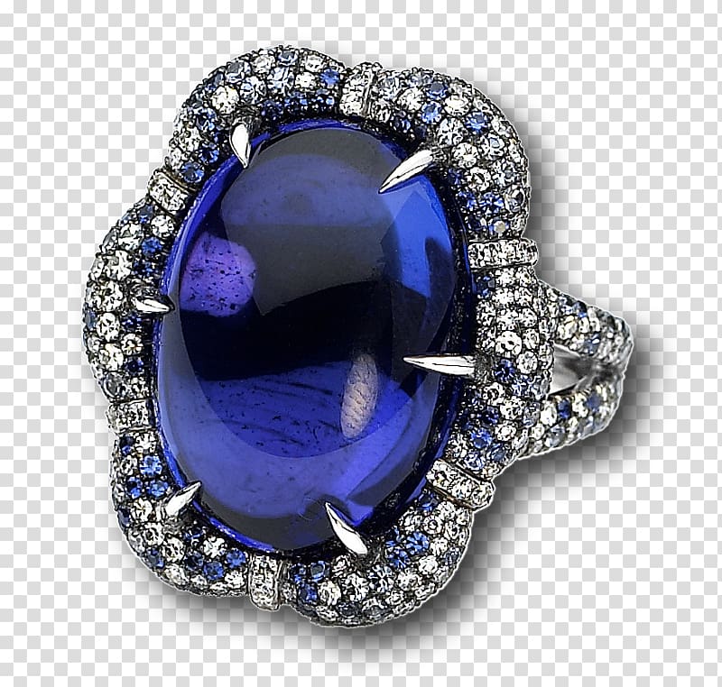 Sapphire Earring Engagement ring Diamond, sapphire transparent background PNG clipart