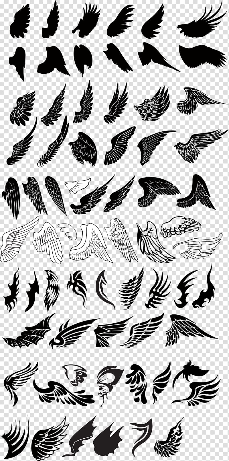 Drawing, heart wing transparent background PNG clipart