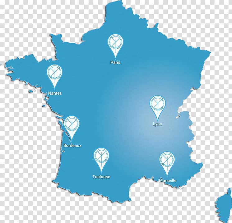 Paris Blank Map Regions Of France Paris 