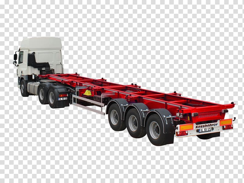 Car Containerchassis Semi-trailer Intermodal container, car transparent background PNG clipart
