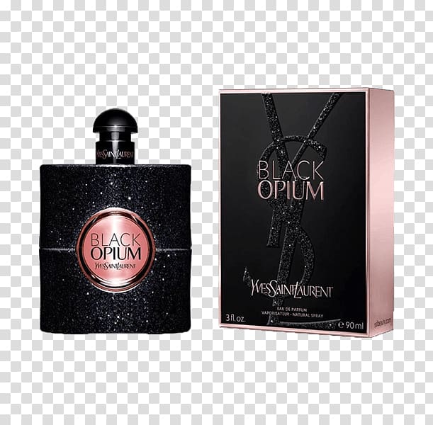 Black Opium Eau De Parfum Spray Yves Saint Laurent Perfume Eau de toilette, perfume transparent background PNG clipart