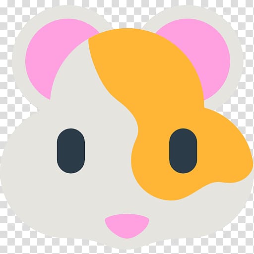 Hamster Apple Color Emoji Emoticon , hamster transparent background PNG clipart