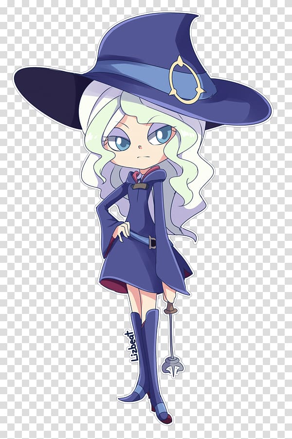 Diana Cavendish Fan art, little witch academia transparent background PNG clipart