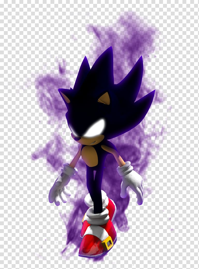 Sonic and the Secret Rings Sonic the Hedgehog Rendering, Dark Side transparent background PNG clipart