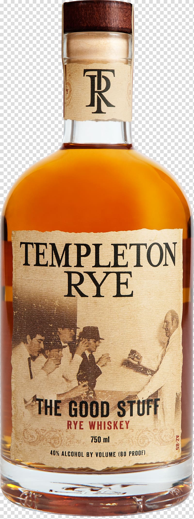 Rye whiskey Templeton Distilled beverage Bourbon whiskey, wine transparent background PNG clipart