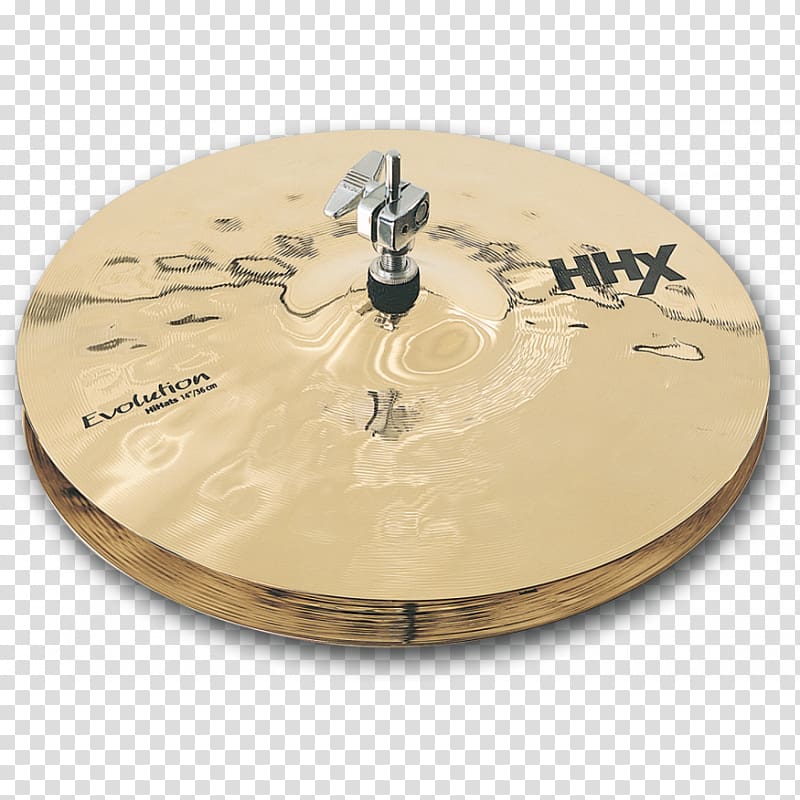 Hi-Hats Sabian Crash cymbal HHX, Drums transparent background PNG clipart