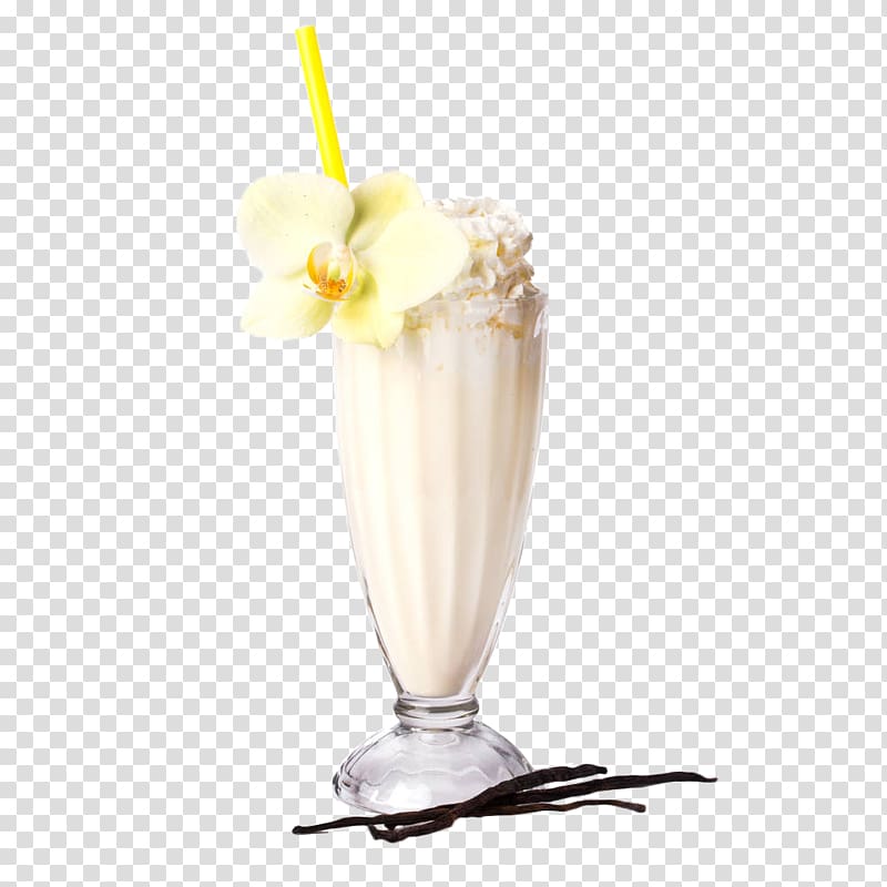 glass filled with shake, Ice cream Milkshake Sundae Cocktail, A vanilla milkshake ice cream transparent background PNG clipart