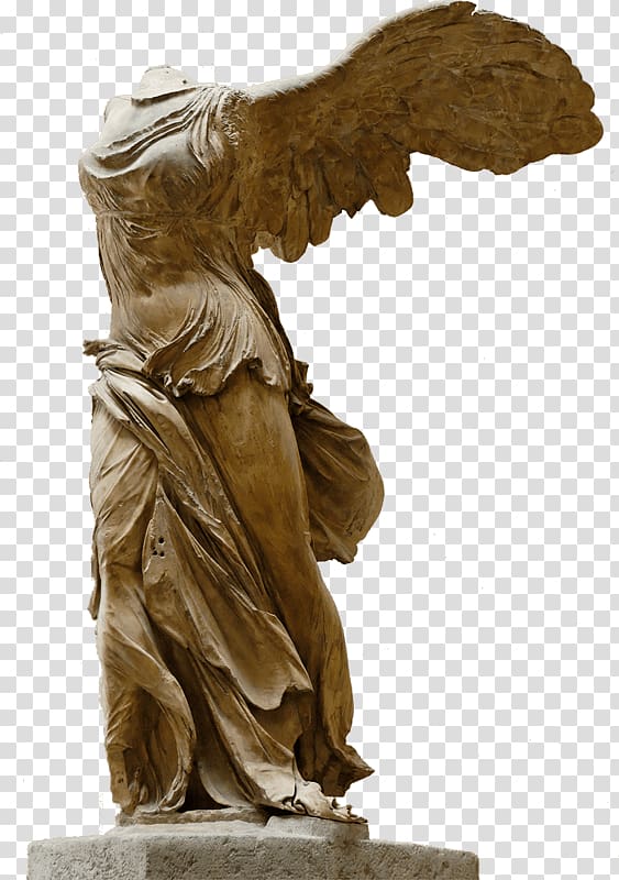 Winged Victory of Samothrace Musée du Louvre 2nd century BC Nike, nike transparent background PNG clipart