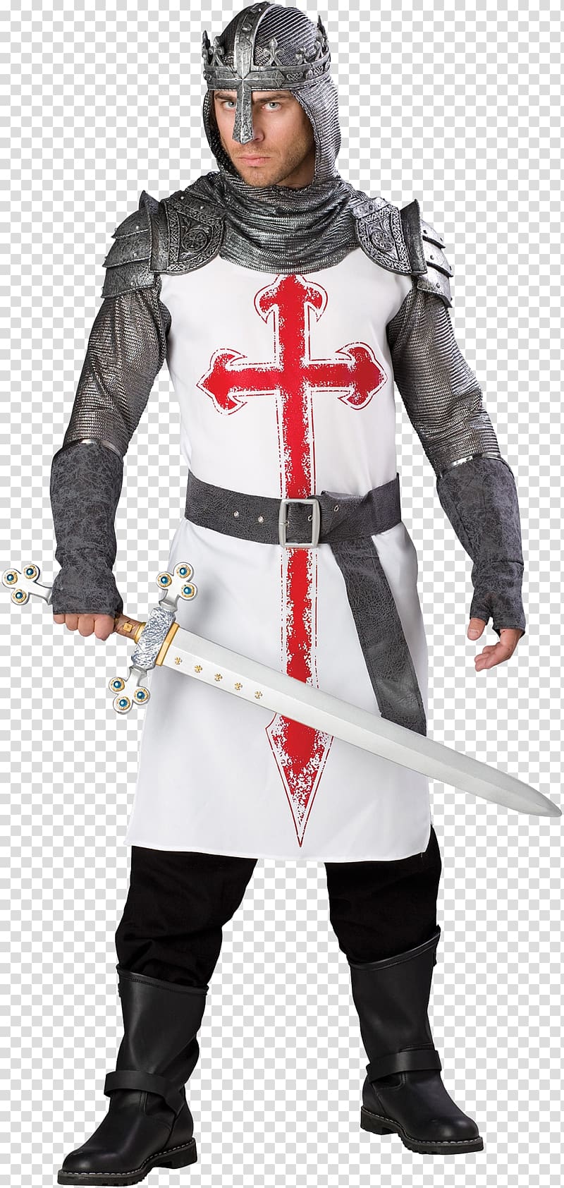 Crusades BuyCostumes.com Knight Clothing, medival knight transparent background PNG clipart