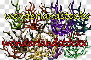 Floral design Leaf Font, corals transparent background PNG clipart thumbnail