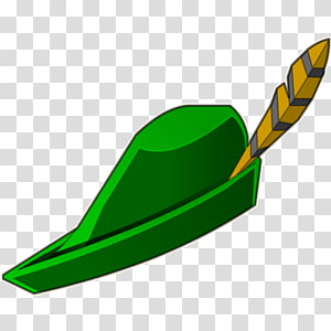 Robin Hood hat, Club Penguin Robin Hood T-shirt Top hat, robin, leaf, hat  png