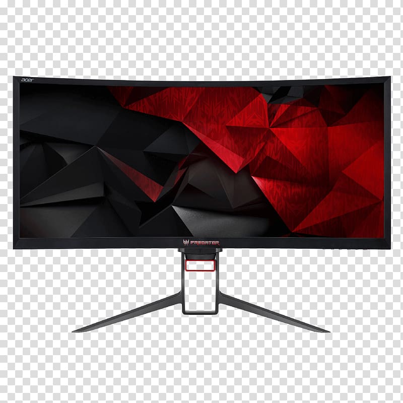 Predator X34 Curved Gaming Monitor Computer Monitors Nvidia G-Sync 1080p Acer Aspire Predator, ACER transparent background PNG clipart