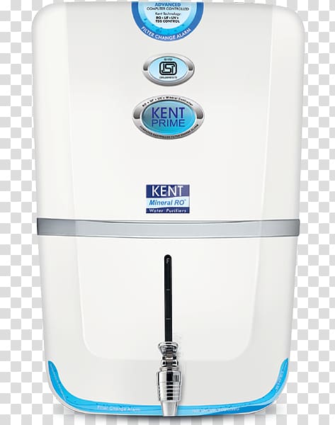 Reverse osmosis Water purification Kent RO Systems Water Filter, water transparent background PNG clipart