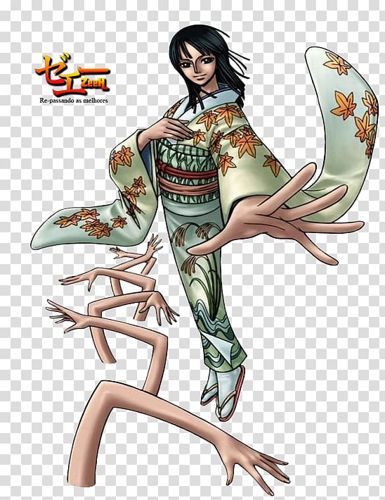 One Piece Nico Robin Davy Back Fight Jinbe Fiction, one piece transparent background PNG clipart