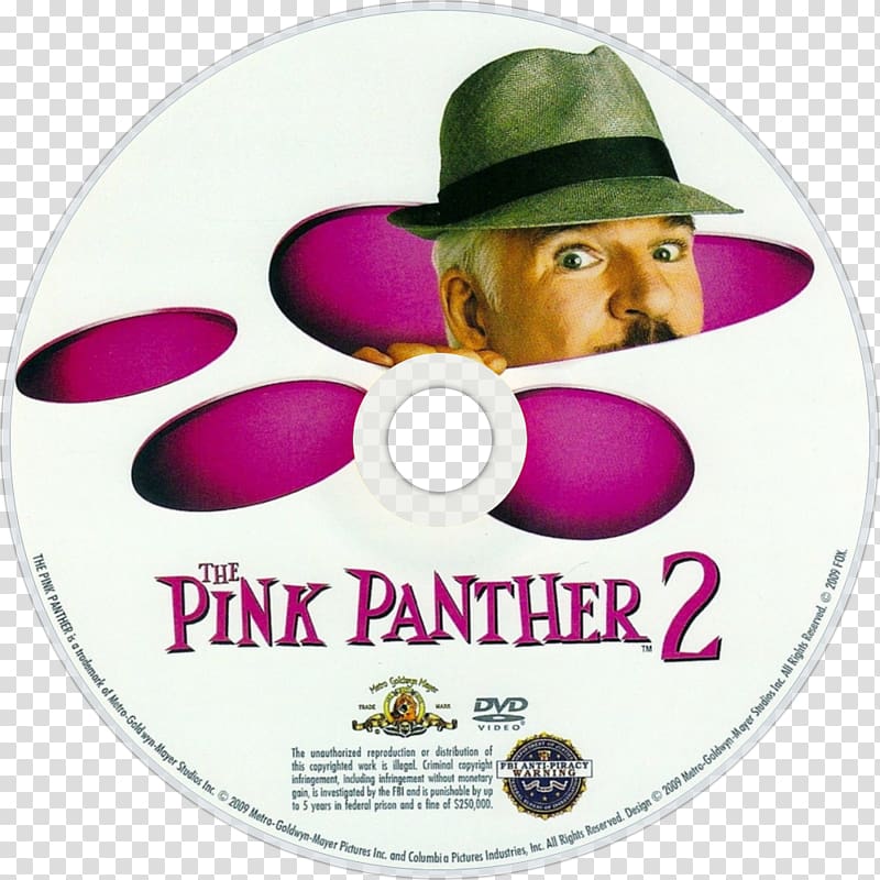 Inspector Clouseau The Pink Panther DVD Film, dvd transparent background PNG clipart