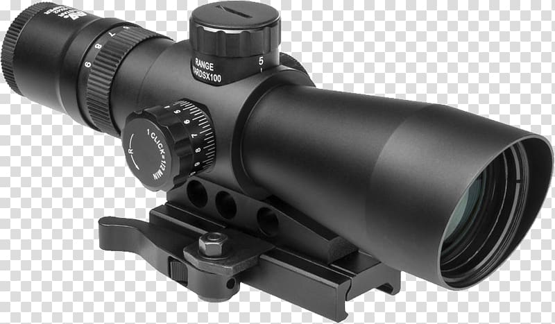Canon EOS 5D Mark III Telescopic sight Red dot sight Milliradian Reticle, Scope transparent background PNG clipart