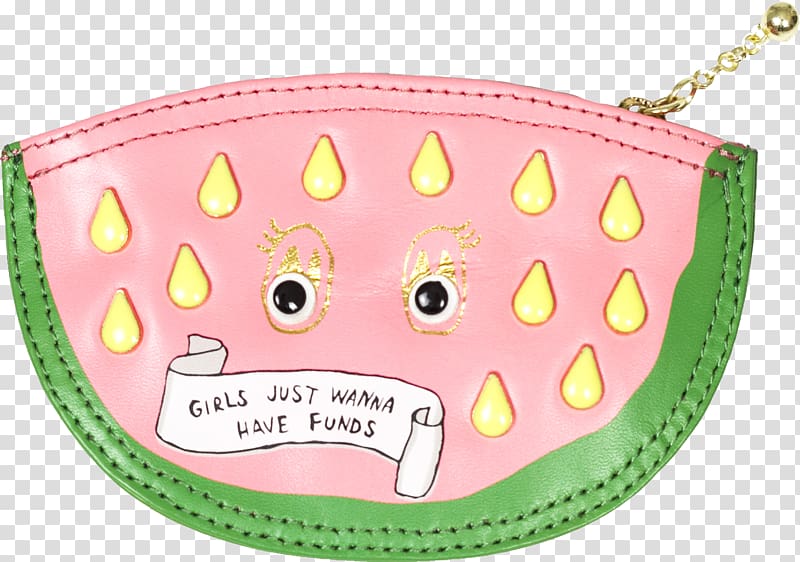 Coin purse Handbag Pink M, order moon melon transparent background PNG clipart