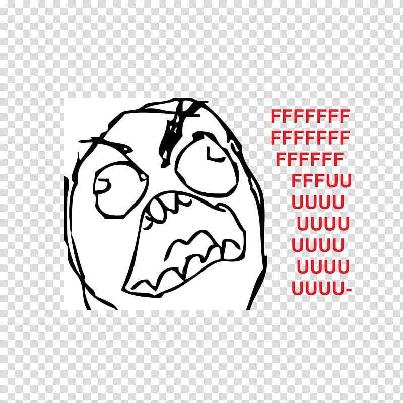 Rage comic Internet meme Trollface Comics, meme transparent background PNG clipart