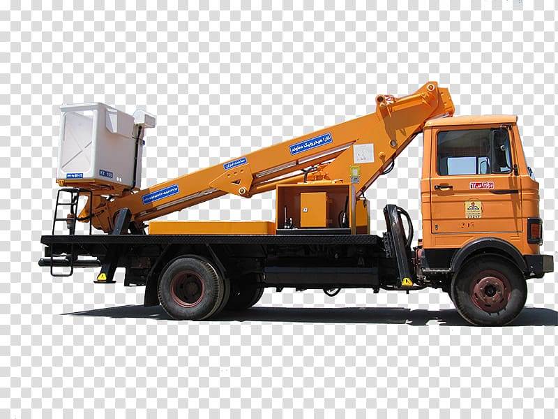 Elevator Commercial vehicle Crane Machine Truck, crane transparent background PNG clipart
