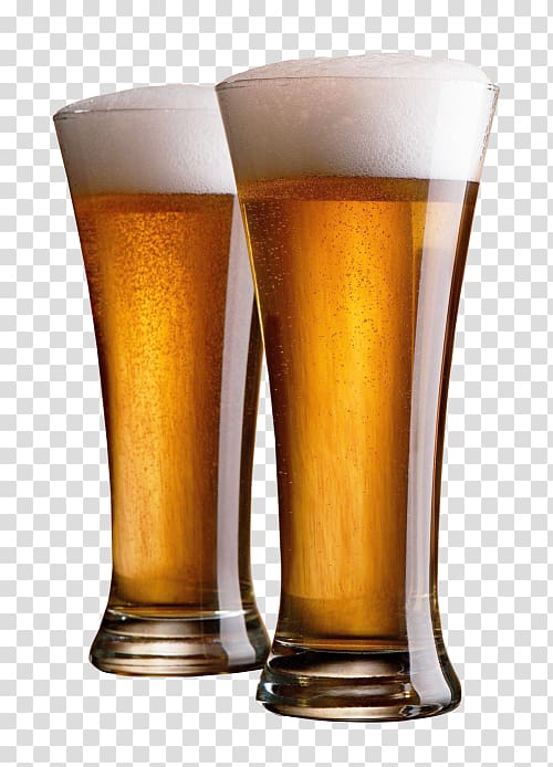 Beer Glasses Distilled beverage, beer transparent background PNG clipart