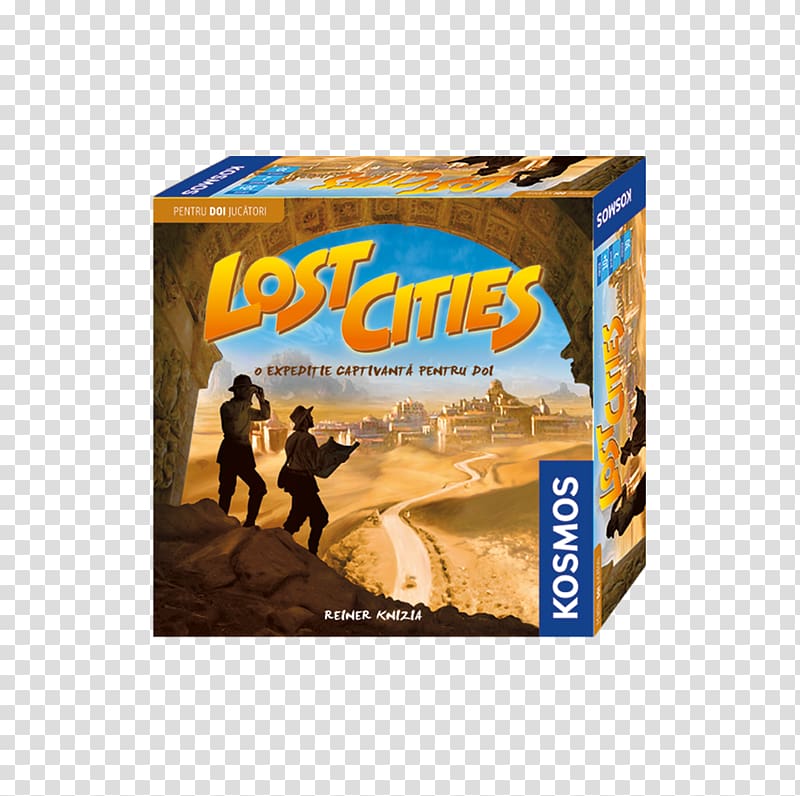Thames & Kosmos Lost Cities: The Original Card Game Keltis, lost cities transparent background PNG clipart