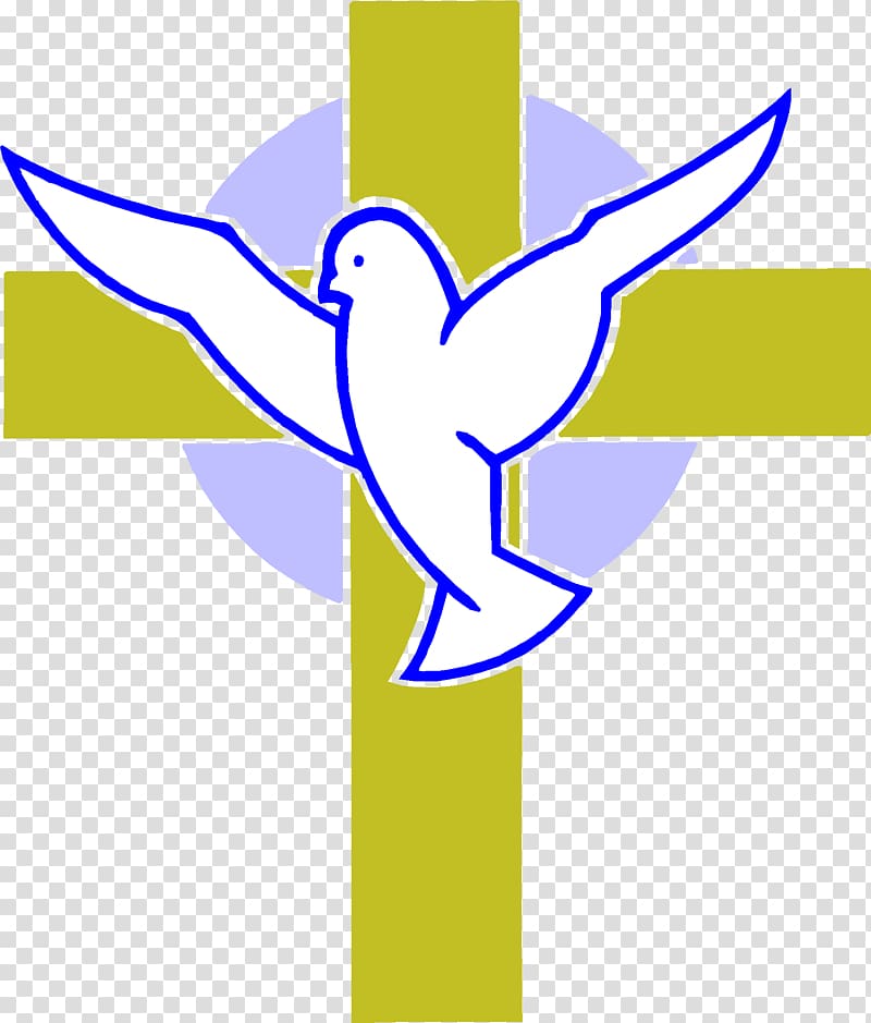 Calvary Christian cross Doves as symbols Religion , cross transparent background PNG clipart