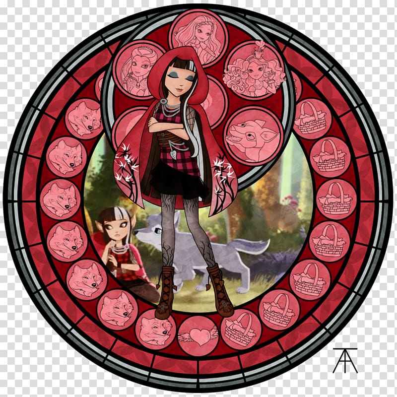 Ever After High Little Red Riding Hood Drawing Fan art, shading texture transparent background PNG clipart