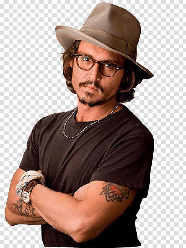 Johnny Depp, Johnny Depp Sideview transparent background PNG clipart