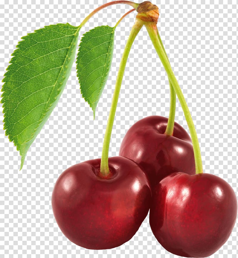 Sweet Cherry Grape Fruit Peach, cherry transparent background PNG clipart