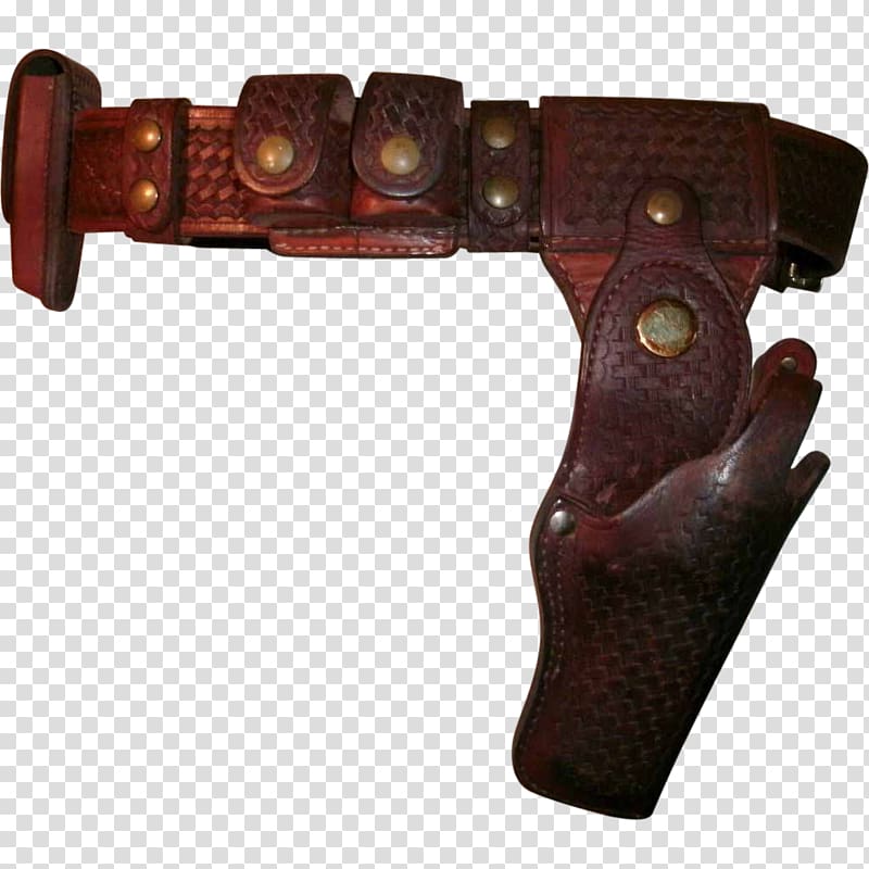 Gun Holsters Firearm Belt Revolver, belt transparent background PNG clipart