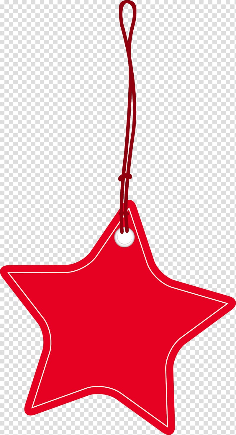 Red , Simple red star transparent background PNG clipart