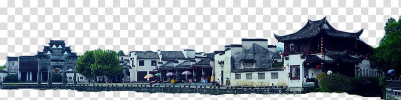 Guzhen, Guangdong, Antique town transparent background PNG clipart