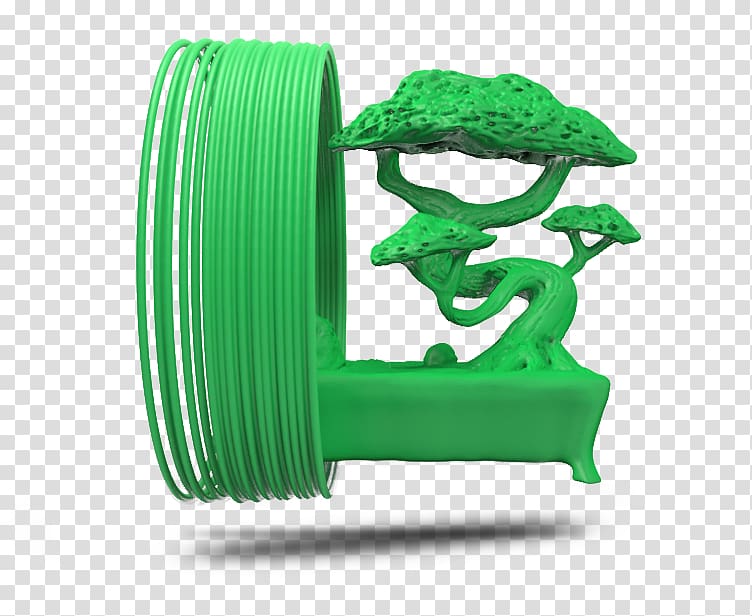 3D printing filament Polylactic acid Material, printer transparent background PNG clipart