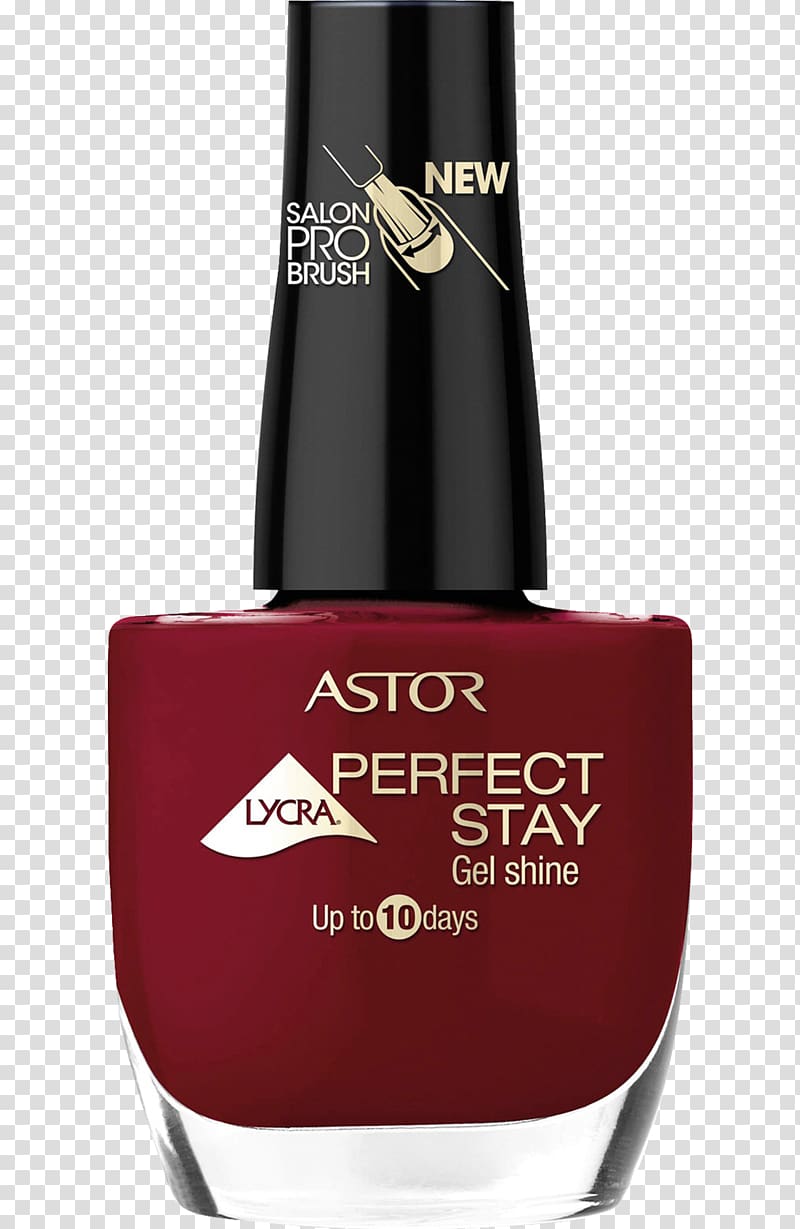 Nail Polish Lacquer Astor Gel Shine Perfect Stay Lycra 305 Lacque IT Red Cosmetics, nail polish transparent background PNG clipart