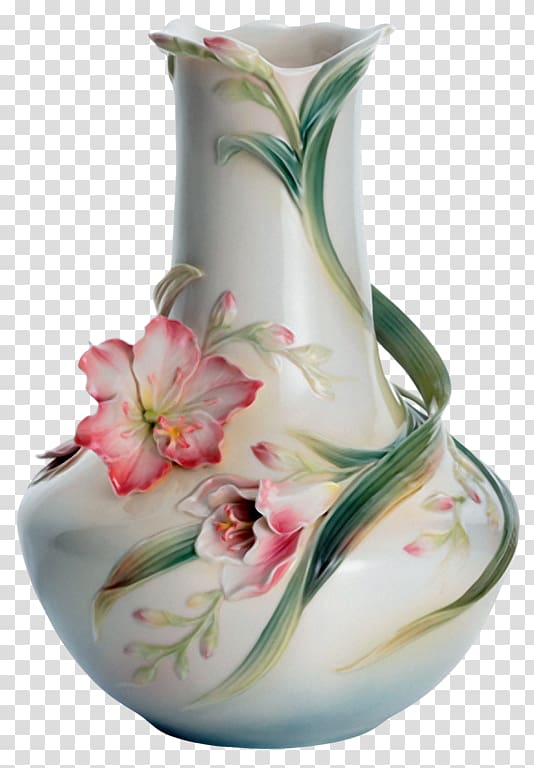 Vase Franz-porcelains Ceramic, vase transparent background PNG clipart