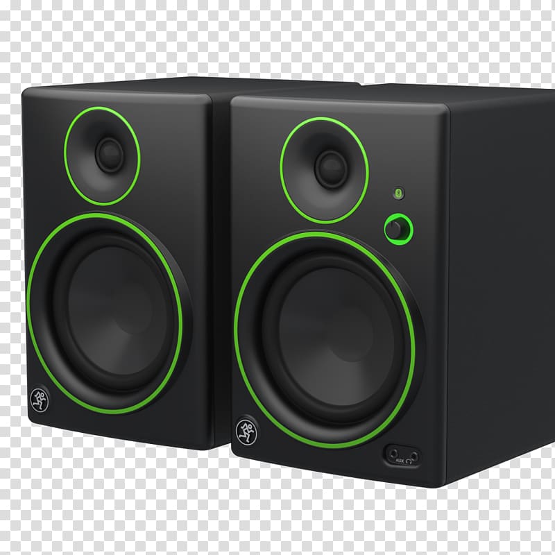 Studio monitor Mackie Computer Monitors Loudspeaker Professional audio, m-audio transparent background PNG clipart