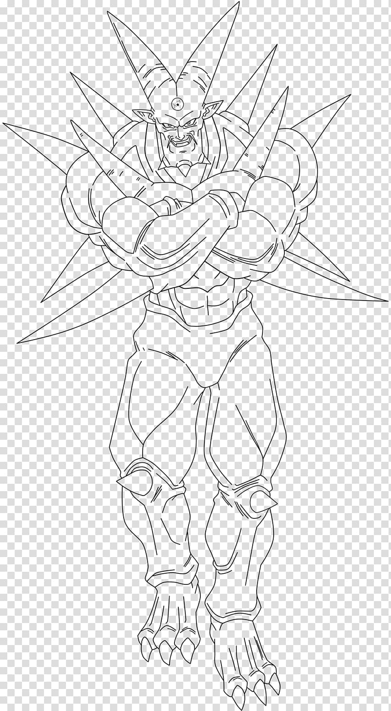 Syn Shenron Line art Dragon Ball Z Dokkan Battle Sketch, sheng yi xing long transparent background PNG clipart