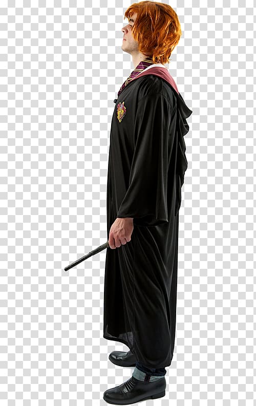 Robe Academic dress Sleeve Costume Clothing, ron weasley transparent background PNG clipart