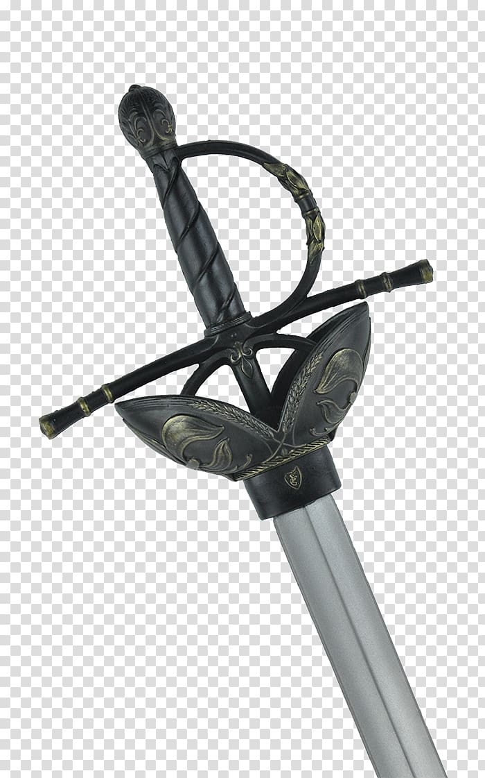 foam larp swords Calimacil Rapier Weapon, Sword transparent background PNG clipart