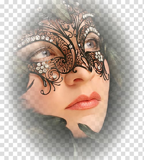Venice Carnival Mask Masquerade ball Costume, carnival transparent background PNG clipart