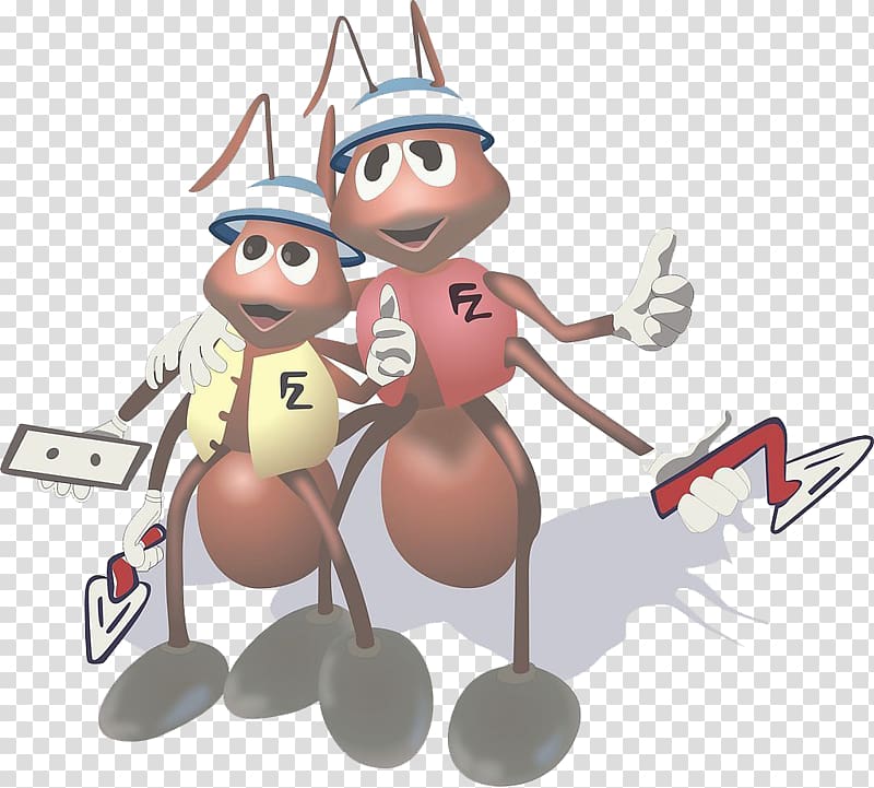 Teamwork Ant Facade Labor Building, Brown ants brother transparent background PNG clipart