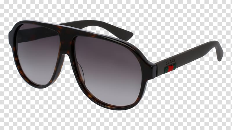 Aviator sunglasses Gucci GG 0009S Fashion, Sunglasses transparent background PNG clipart