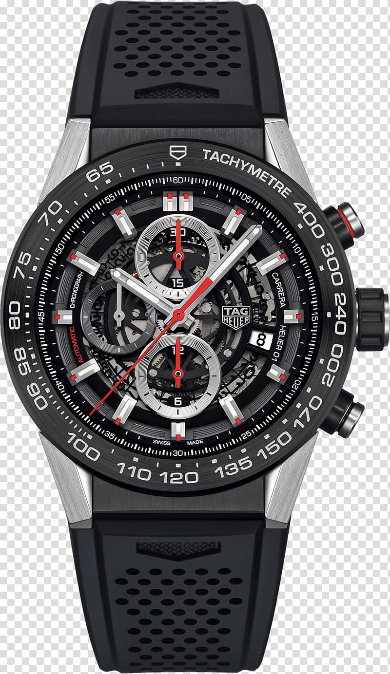 TAG Heuer Automatic watch Chronograph Horology, watches transparent background PNG clipart