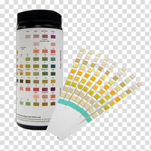 Urine test strip Clinical urine tests Laboratory Reagent, blood transparent background PNG clipart