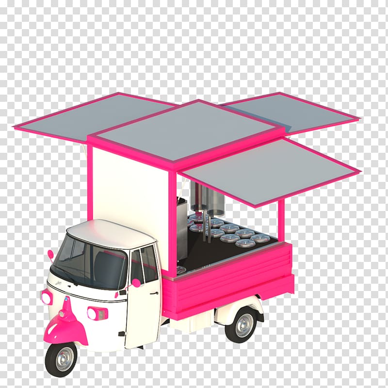 Piaggio Ape Street food, streetfood transparent background PNG clipart